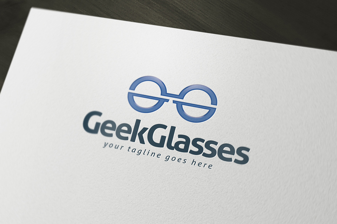 Geek Glasses Logo Template A Branding And Logo Template By Pixasquare 5533