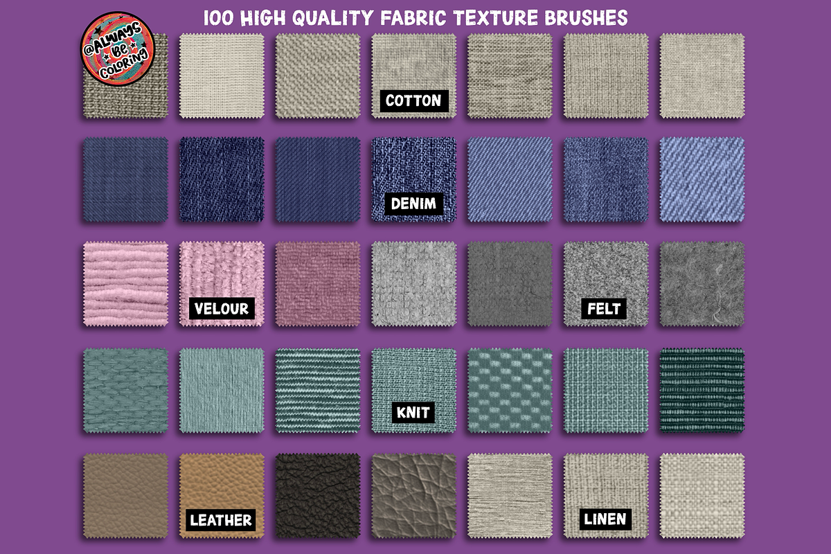 Procreate Quilt Creator Brush Set, a Brush Add-On by AlwaysBeColoring (Photo 3 of 12)