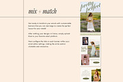 Feminine Canva Email Template Bundle, an Email Template by KikiBunnyCreative (Thumbnail 7 of 11)