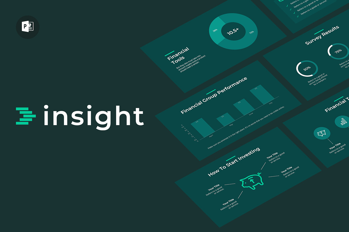 WAVES Finance Presentation Bundle, a Presentation Template by slidequest (Photo 8 of 14)