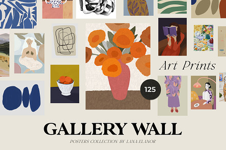 GALLERY WALL Modern Posters