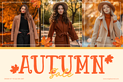 Maple Wind Rustic Autumn Font, a Font by PutraCetol Studio (Thumbnail 2 of 5)