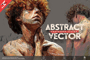 Abstract Vector Photoshop Action