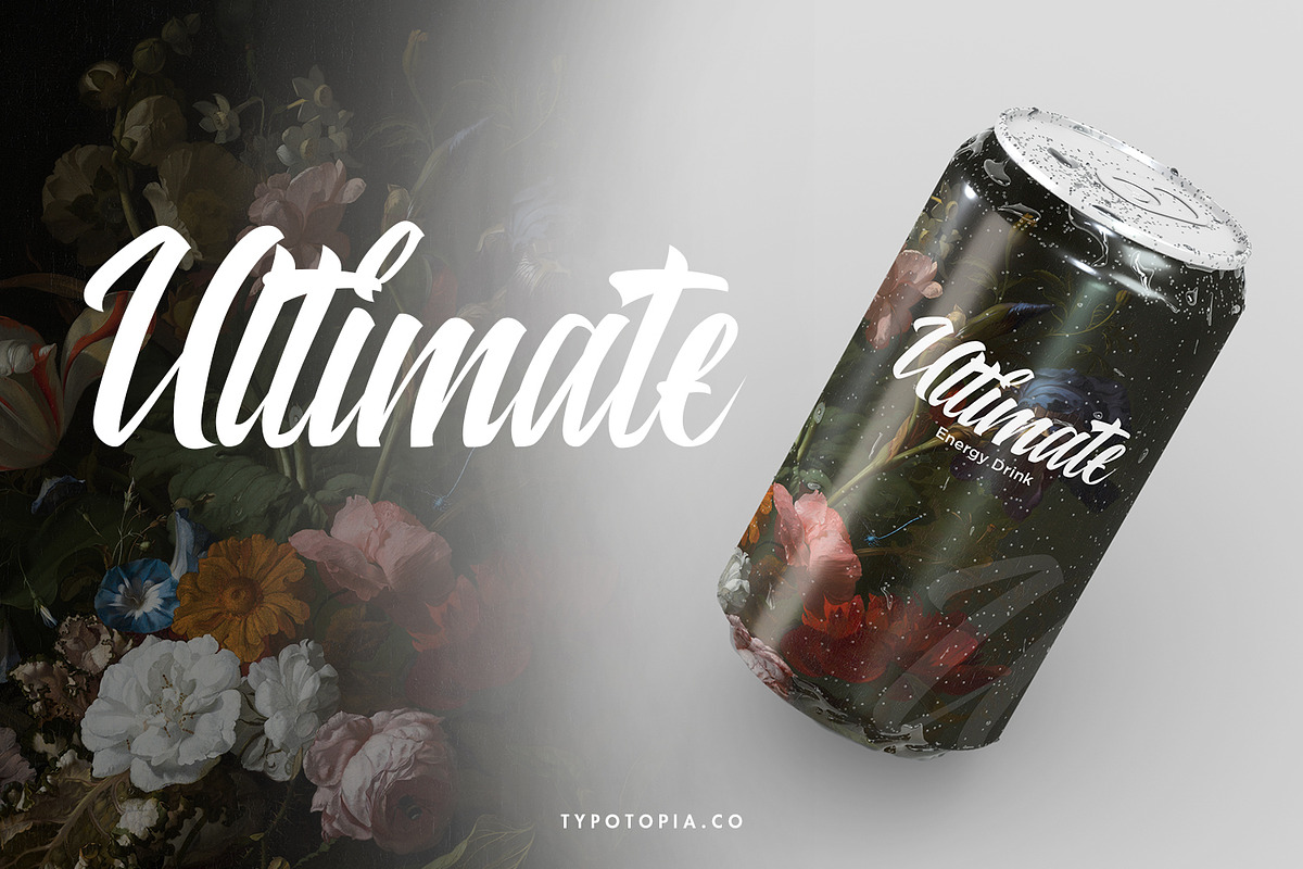 Polaria Script Typeface, a Script Font by edukka (Photo 5 of 8)