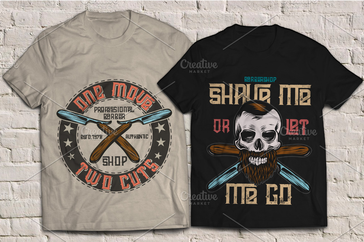 Crazy Barber font with bonuses, a Symbol Font by Heather_insane (Photo 8 of 12)