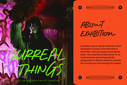 Feeltrovert - Display Font, a Script Font by Invasi Studio (Thumbnail 7 of 11)