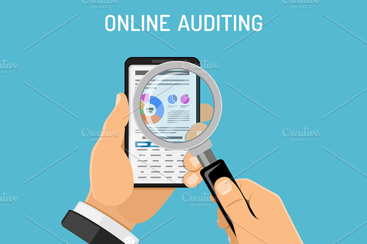 Tax, Auditing and Test Themes, a Finance Illustration by TAlex (Photo 2 of 7)