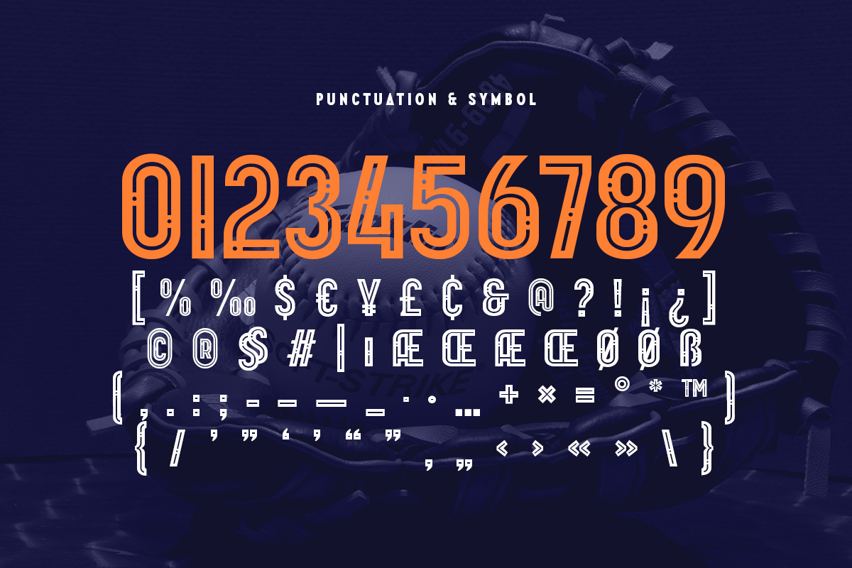 Champione - Athletic Sport Font, a Sans Serif Font by Hamz Studio (Photo 4 of 16)