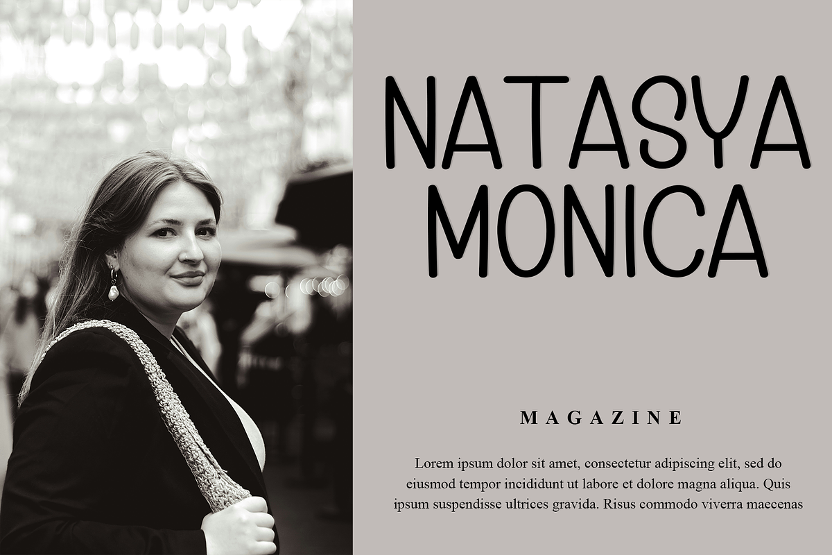 Notes Retro, a Sans Serif Font by InermediaSTUDIO (Photo 3 of 8)