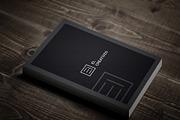 Dark Individual Business Card, a Business Card Template by bouncy (Thumbnail 4 of 4)