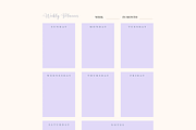 Weekly Planner, a Stationery Template by Brand Your Biz Co. (Thumbnail 6 of 10)
