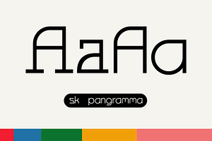 SK Pangramma — Geometric Grotesk