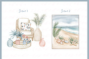 Seaside Serenity, an Object Graphic by Rosabebe (Thumbnail 2 of 6)