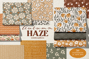 Autumn Haze - Collection of Patterns