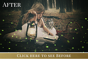 Forest Fireflies photo overlays, a Graphic by BrownLeopard (Thumbnail 6 of 7)