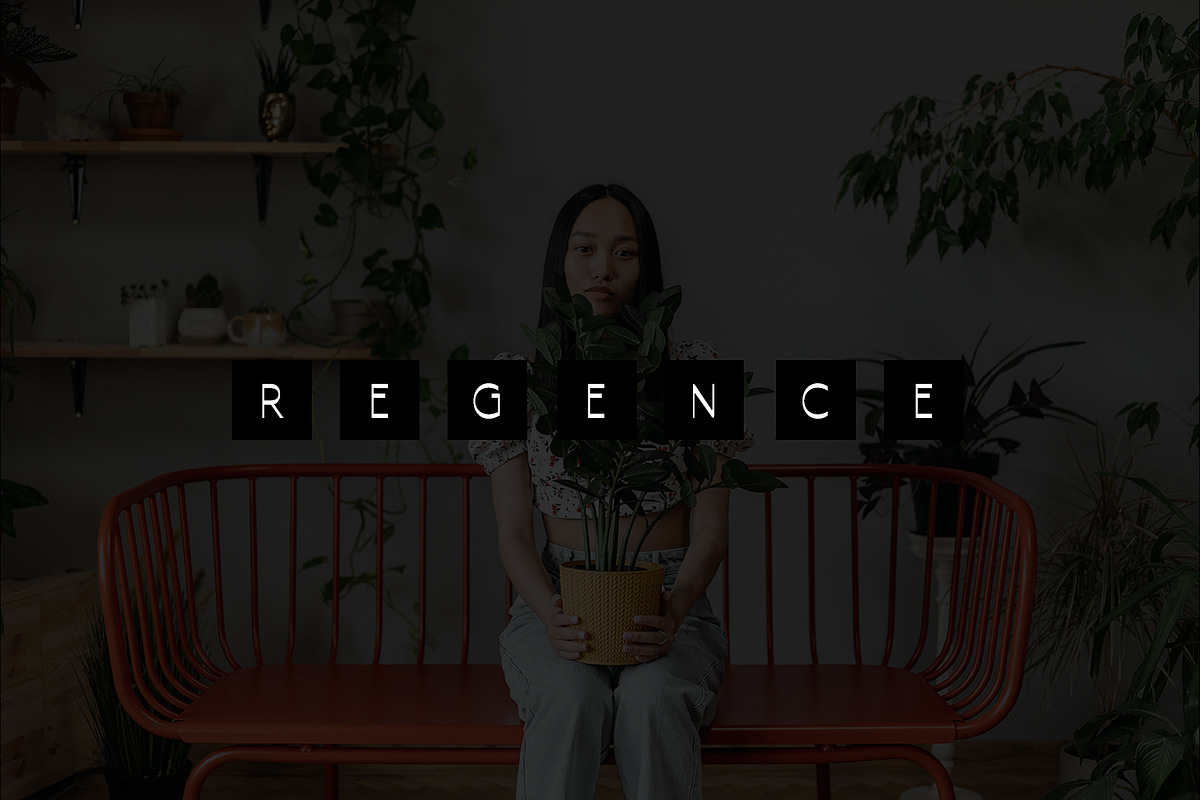 Regence Display typefaces + webfonts, a Font by Webhance Studio (Photo 4 of 6)
