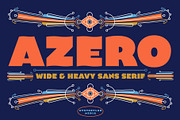 Azero Font Family, a Sans Serif Font by Mysterylab Designs (Thumbnail 1 of 9)