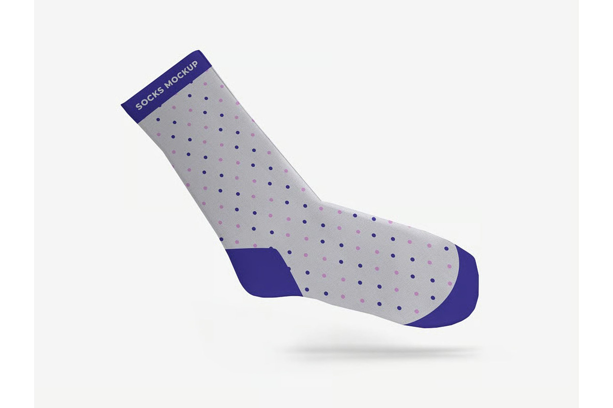 Socks Mockup Template Set, an Advertising Mockup by DesignRushMarket (Photo 11 of 11)