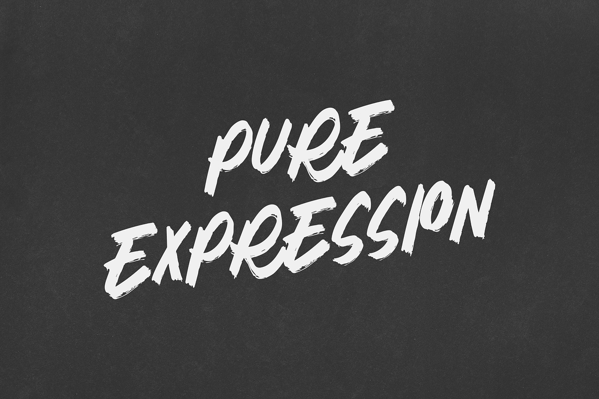Dream Brushed - Marker Font, a Handwritten Font by ™Creasi (Photo 6 of 6)