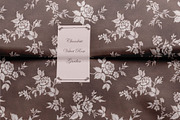 Chocolate Velvet Rose Garden Pattern, a Pattern Graphic by MouseGrey (Thumbnail 2 of 11)