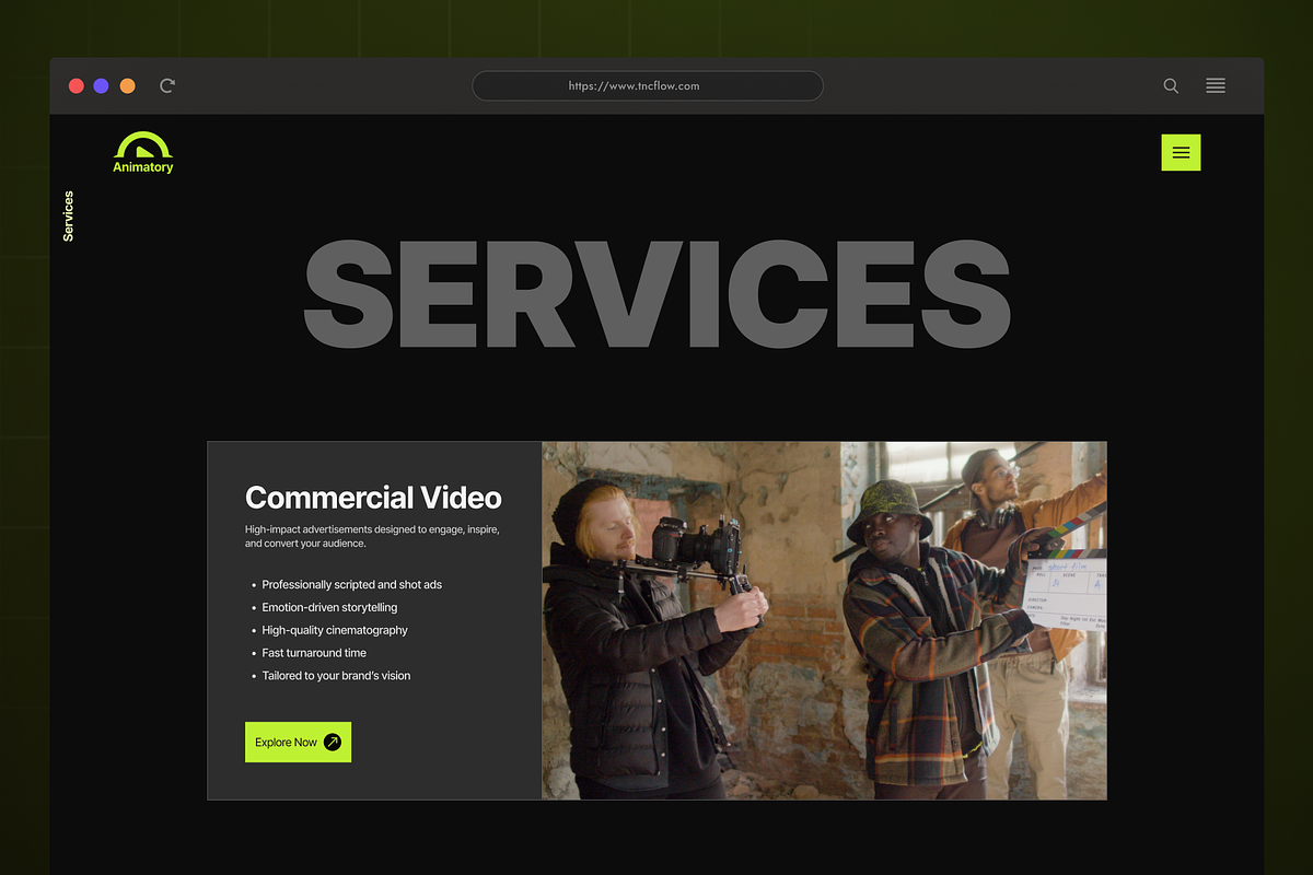 Animatory - Creative Agency Template preview 2