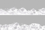 Realistic white soap foam borders, a Decorative Illustration by Yayasya (Thumbnail 2 of 3)