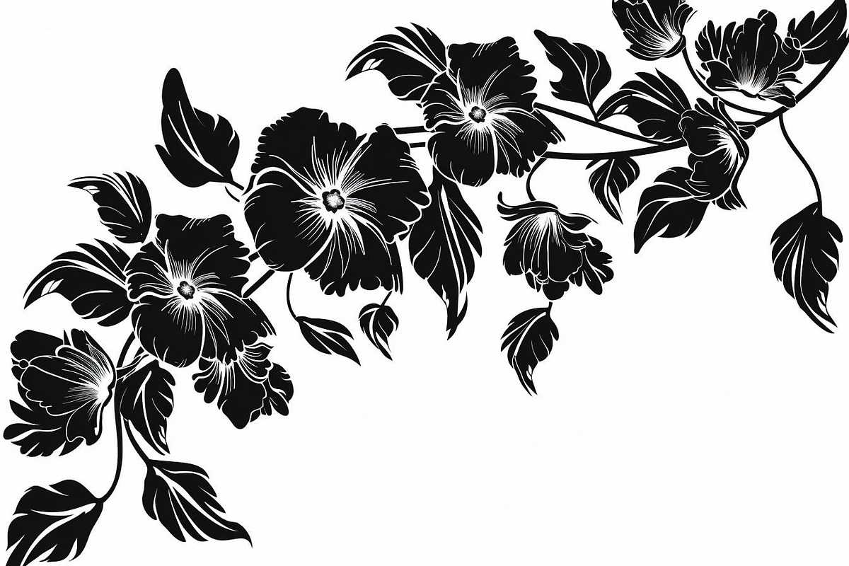 Floral Border & Frame Laser Cut Bund, an Object Graphic by hafijul (Photo 3 of 11)