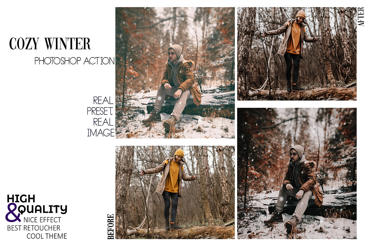 12 Off Gride Photoshop Actions, an Action Add-On by Hue Palettte Studio (Photo 3 of 10)