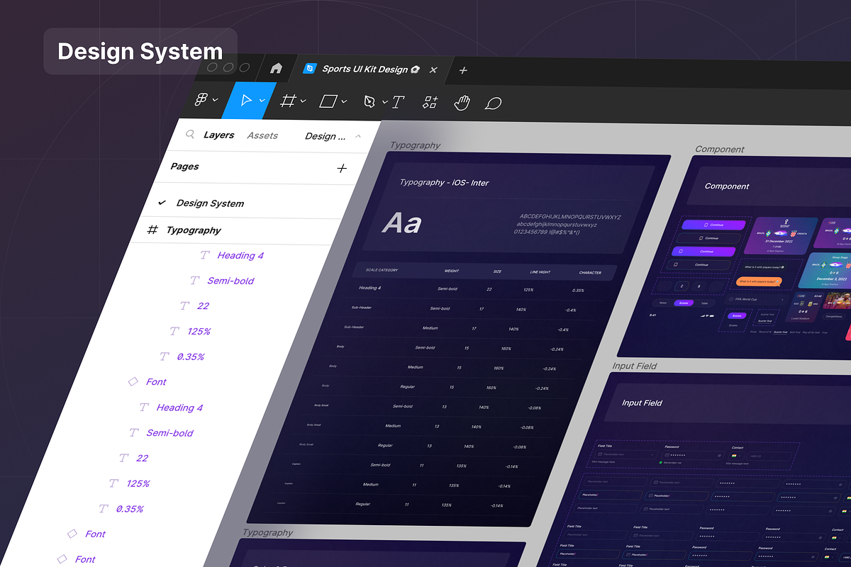 Filllo Live Score App UI Kit, an UI Kit Template by floxui (Photo 3 of 8)