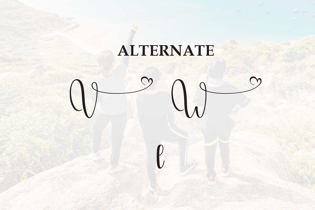 Vacation | Script Font, a Handwritten Font by Scratchones (Photo 8 of 9)