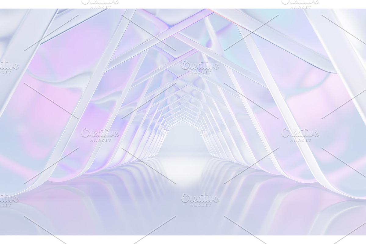 Fashion show glass stage with, an Environmental 3D Model by Marozhkastudio