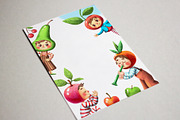 Fruit Babies - Clipart Set, an Education Illustration by Mashamashastu (Thumbnail 10 of 11)