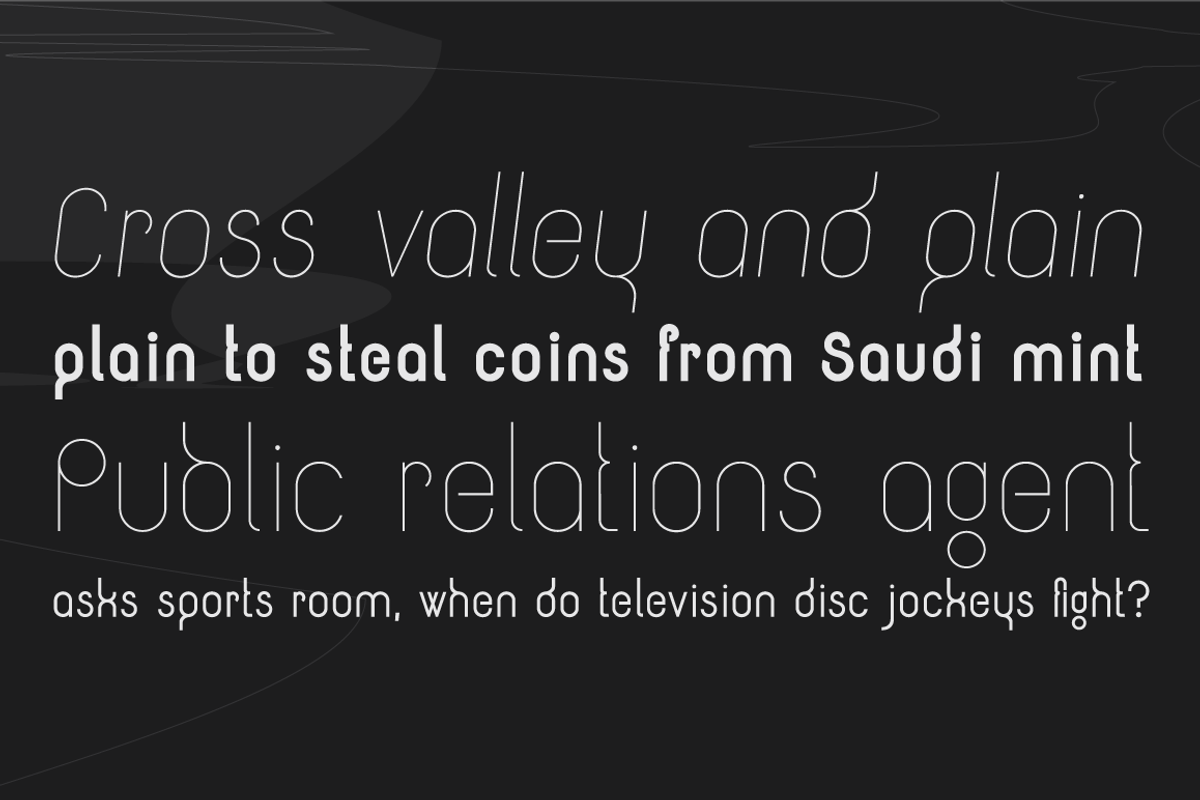 Circularis Alt Regular /+free italic, a Sans Serif Font by JAF 34 (Photo 2 of 7)