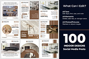 Indoor posts | 100 Posts | Instagram, a Social Media Template by Mohammad Sarfaraz (Thumbnail 2 of 18)