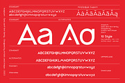 inceptum - Sans serif font family, a Sans Serif Font by Artistic & Unique (Thumbnail 5 of 12)