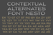 Nesto Metals, a Font by glukfonts (Thumbnail 10 of 10)