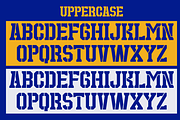 Disway - A Modern Stencil Sport Font, a Slab Serif Font by Marvadesign (Thumbnail 4 of 6)