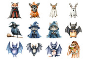 Whimsical Halloween Animal, an Illustration by Design Market (Thumbnail 2 of 3)