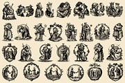 Medieval Love illustrations, a Decorative Illustration by Nocturnal Wolf (Thumbnail 10 of 16)