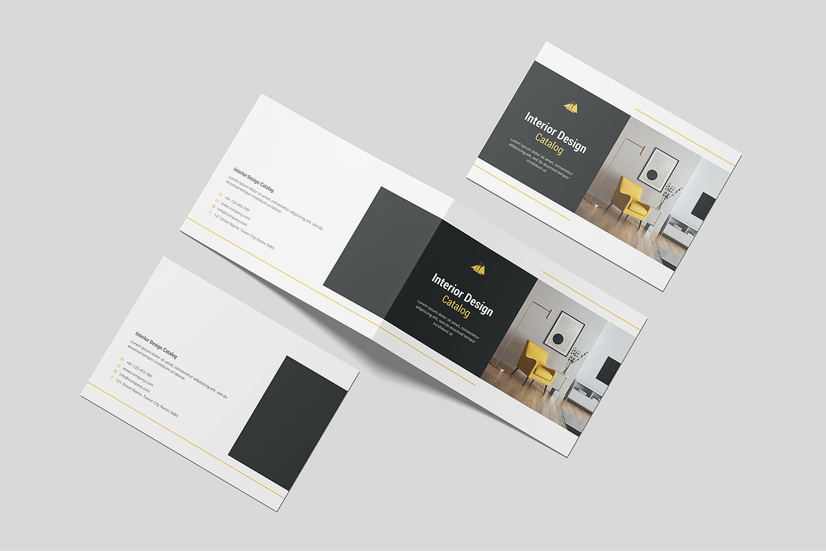 A4 Landscape Catalog Brochure Mockup, an Advertising Mockup by Compositing Studio (Photo 17 of 20)