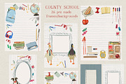 Back To School Cottagecore Images, a Decorative Illustration by whiteheartdesign (Thumbnail 4 of 19)