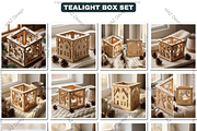 Laser Christmas Lantern Templates, a Graphic by AtacanDigital (Thumbnail 8 of 13)