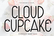 Cloud Cupcake, a Sans Serif Font by FreshTypeINK (Thumbnail 1 of 7)