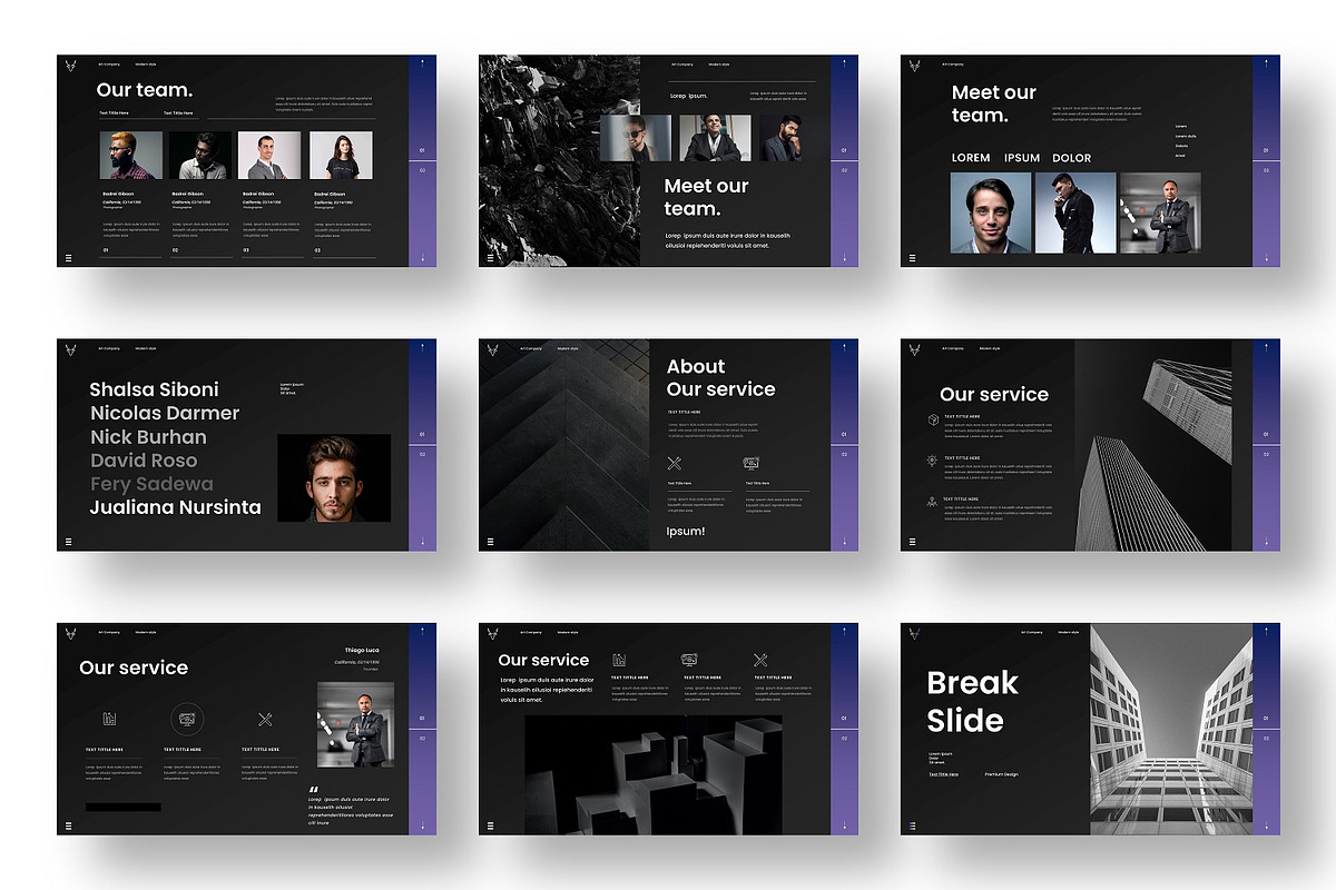 Balmun - Business Google Slide, a Presentation Template by Dens Creative Studio (Photo 3 of 6)