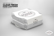Clear Fresh Food Container Mockup, a Cups & Container Mockup by INCDesign (Thumbnail 5 of 7)