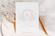 Blue Victorian Vintage Fine Line Art, a Decorative Illustration by Grace Noboa Illustrations (Thumbnail 4 of 14)