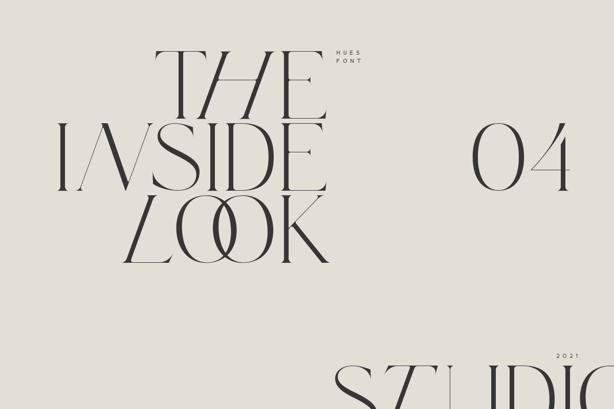 Hues Serif, a Serif Font by vuuuds (Photo 8 of 13)