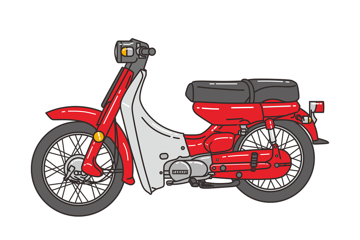 Yamaha V75 Vector, an Illustration by tipudaya (Photo 1 of 6)