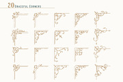Vintage Ornaments. Vector collection, an Object Graphic by JuliaMalinovskaya (Thumbnail 3 of 11)
