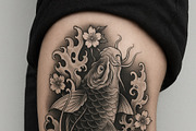 XXL Japanese Tattoo Procreate Bundle, a Brush Add-On by ProcreateInk (Thumbnail 6 of 10)
